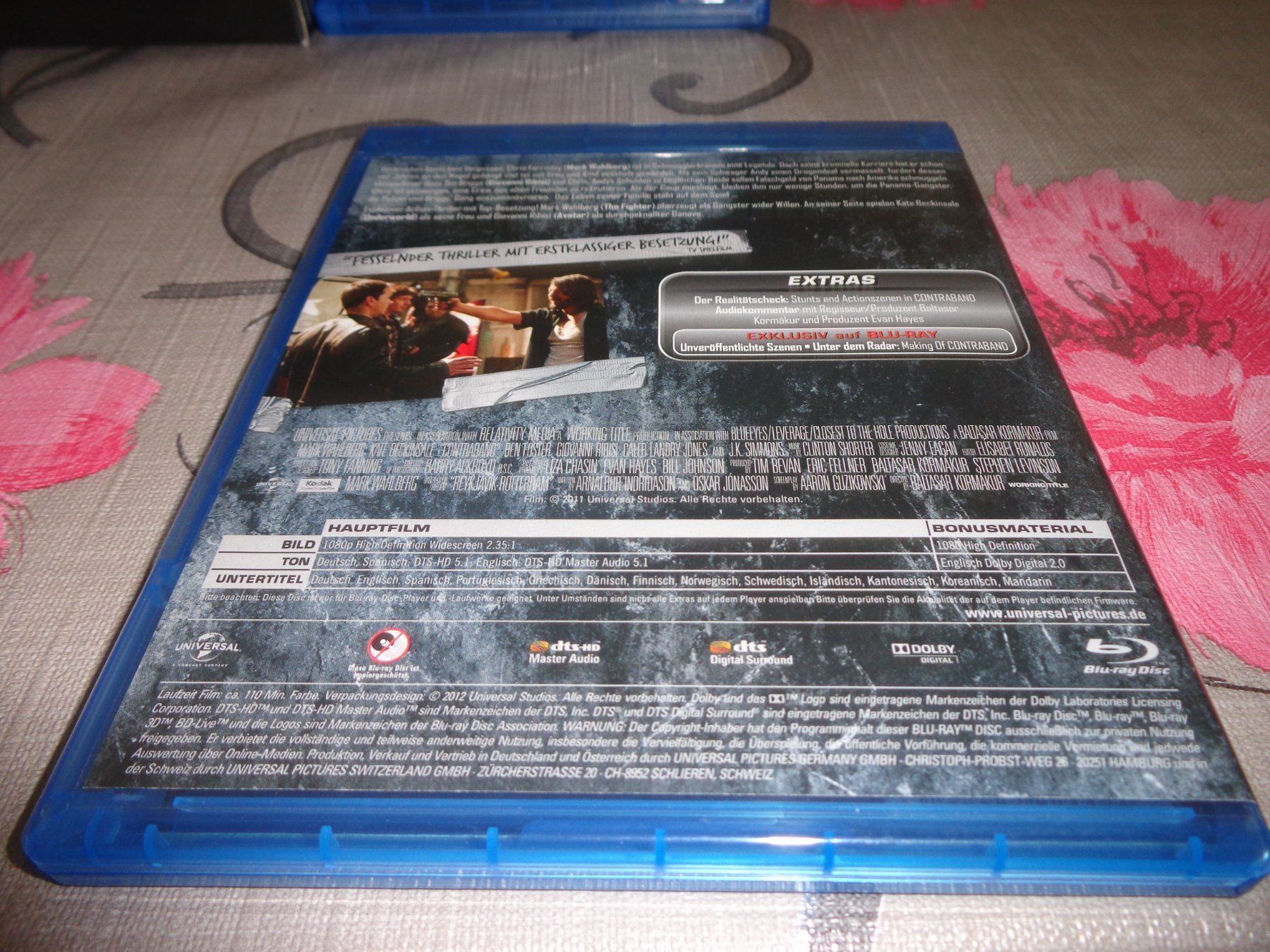 Tutti i DVDs: Contraband BLU-RAY – Usato da Olten venduto da Disc-Verkauf 2