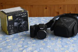 Nikon Coolpix B500 (black)+ Originalverpackung + Kameraetui