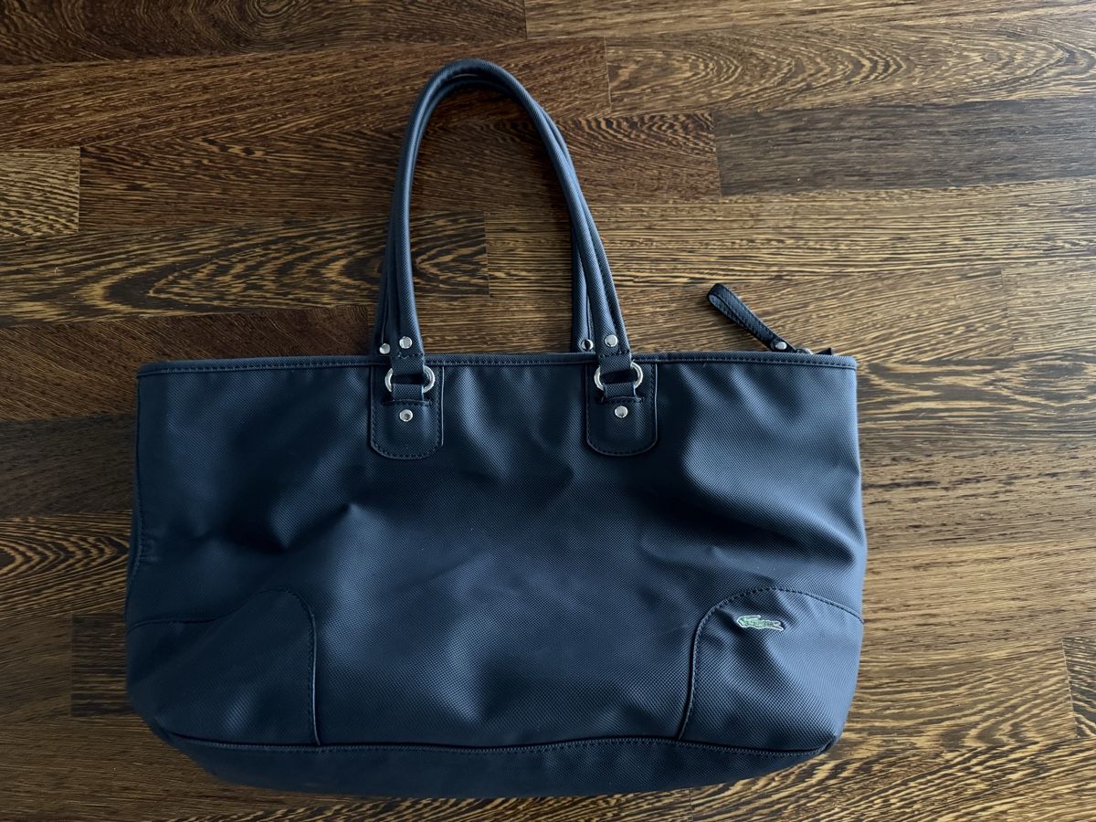 Lacoste Borse da donna: Schwarze Lacoste Shoppertasche - gebraucht – Usato da Sempach venduto da GFASHION 1
