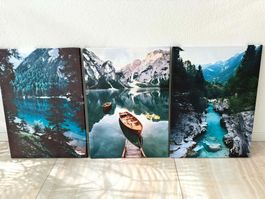 SONDERPREIS ‼️ 3er Bilderserie Trilogie +am See+