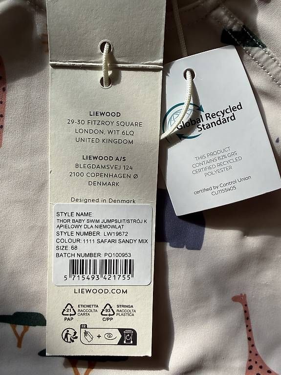 Costumi da bagno: Neuer Liewood Badeanzug, size 68 – Usato da Bern venduto da wruva 3