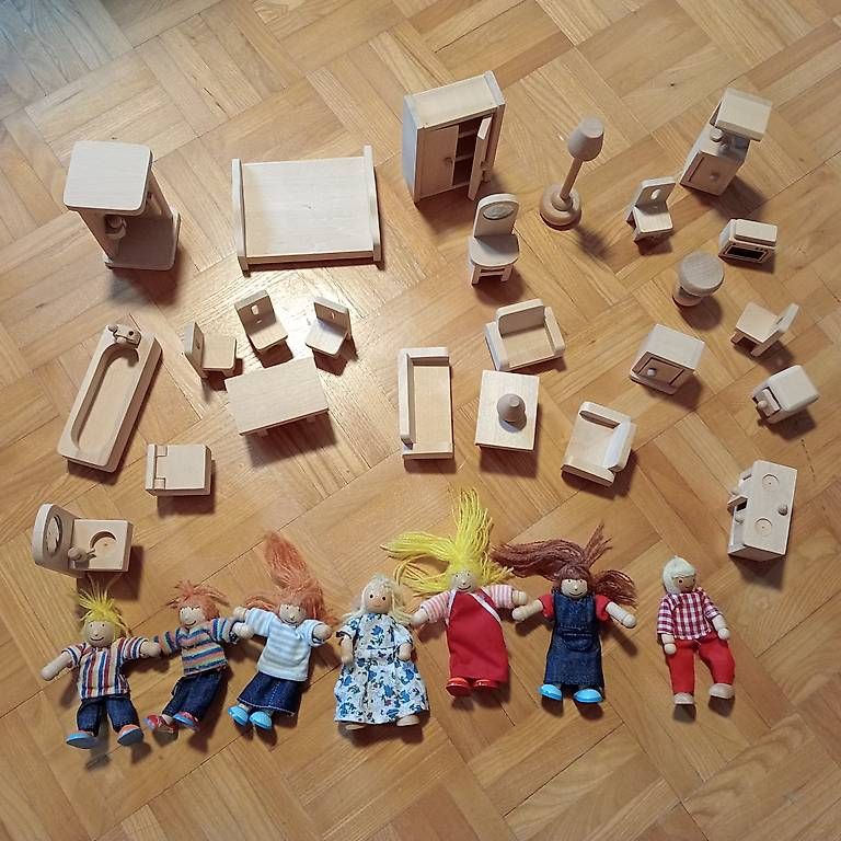 Case e mobili per bambole: Puppenhaus – Usato da Oberschan venduto da Samtheman77 1