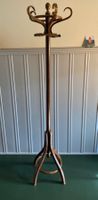 Klassischer Bugholz-Garderobenständer – Bistro-Stil, 190 cm