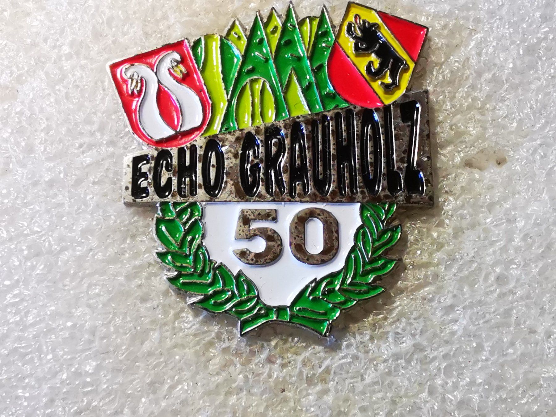 Placchette & Badge: Ansteckpin 133: Echo Grauholz – Usato da Oppligen venduto da Pin-Fall-Shop