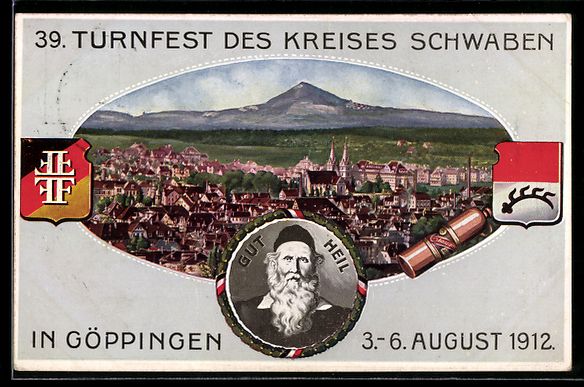 Cancelleria postale: Göppingen, 39. Turnfest des Kreises Sch – Usato da Berlin venduto da bartko-reher