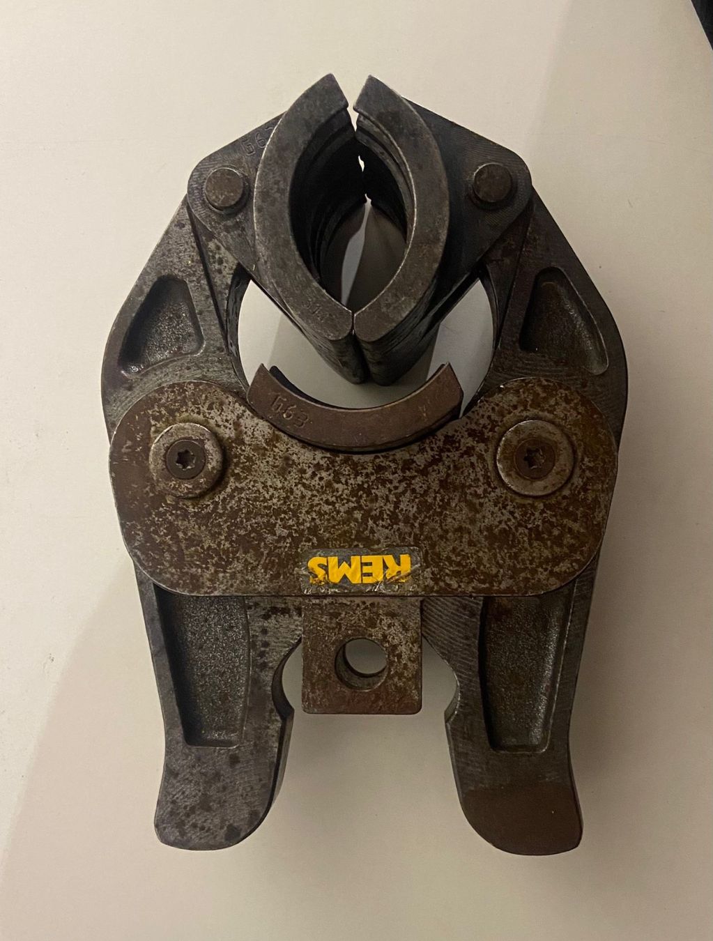 Rems Tutti gli attrezzi: Mâchoire Sertisseuse/Crimpbacken Rems G63 – Usato da Echallens venduto da Tools2525