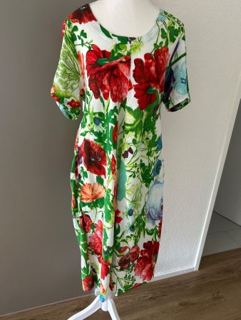 Sommerkleid Blümchenmuster von Marila Stile Italiano Gr. M