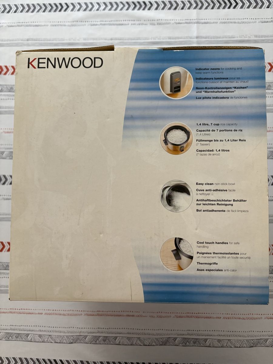 Kenwood Küchengeräte: Kenwood Reiskocher neu  – Neu und originalverpackt aus Riva San Vitale von lellalella01 2