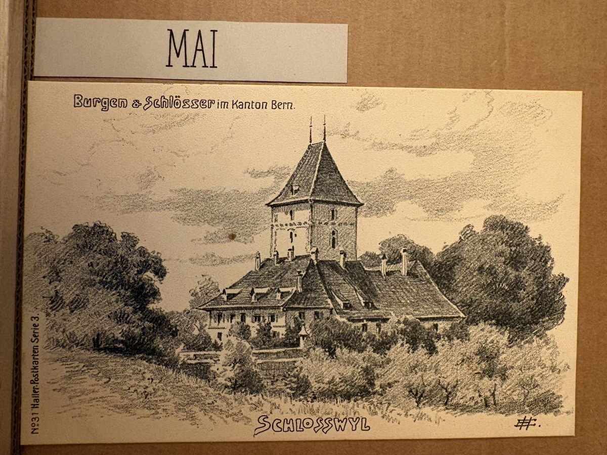 Cartoline postali: AK von Schloss Schlosswyl – Usato da Rümlang venduto da Kartenpost1