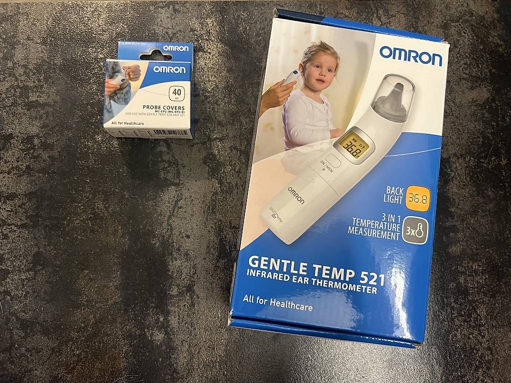 Omron Sonstiges für Haushalt & Wohnen: Fieberthermometer – Neu und originalverpackt aus Kiesen von lau_bn2r