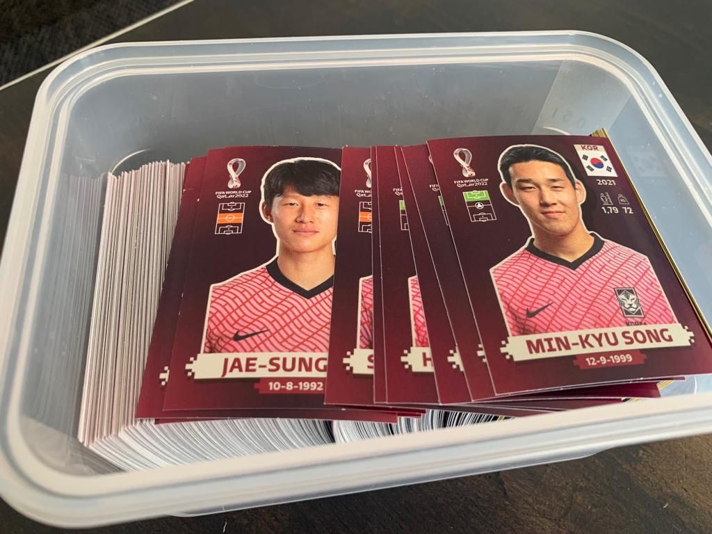 Panini Carte collezionabili: Panini WM 2022 / 196 einzelne Bilder / siehe Liste – Nuovo (secondo la descrizione) da Dübendorf venduto da Shreck