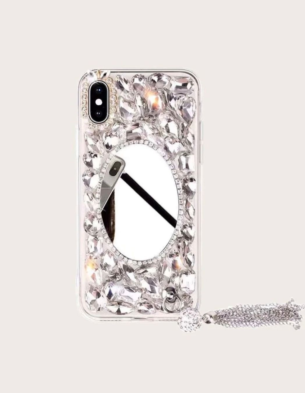 Cover & Protezioni schermo: + strass- Dekor-Spiegel handy hülle Diamant Iphone 14Pro max – Nuovo e nell'imballaggio originale da Amriswil venduto da JaJa-Express 2
