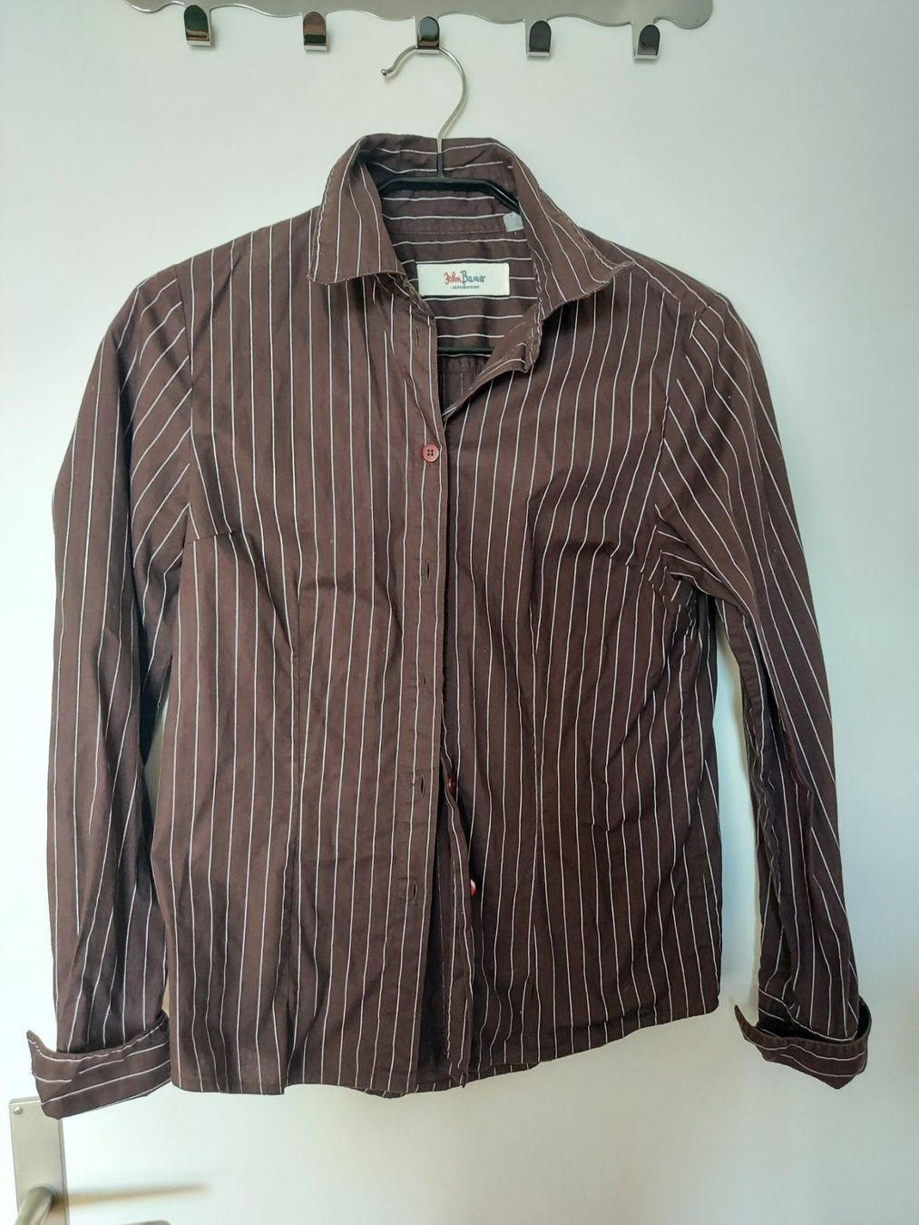 Blusen: Bluse braun/weiss gestreift, 100% Baumwolle – Gebraucht aus Muri b. Bern von mar_2hpg