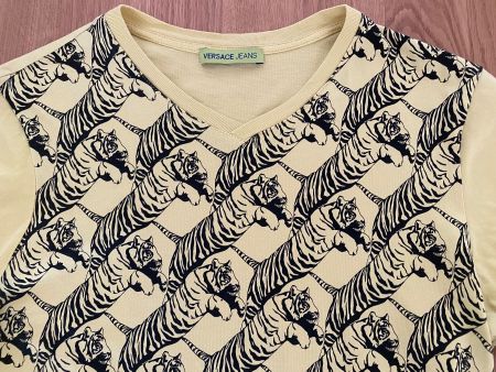 ORIGINAL VERSACE JEANS T-SHIRT SMALL NP 200.- GRATIS VERSAND