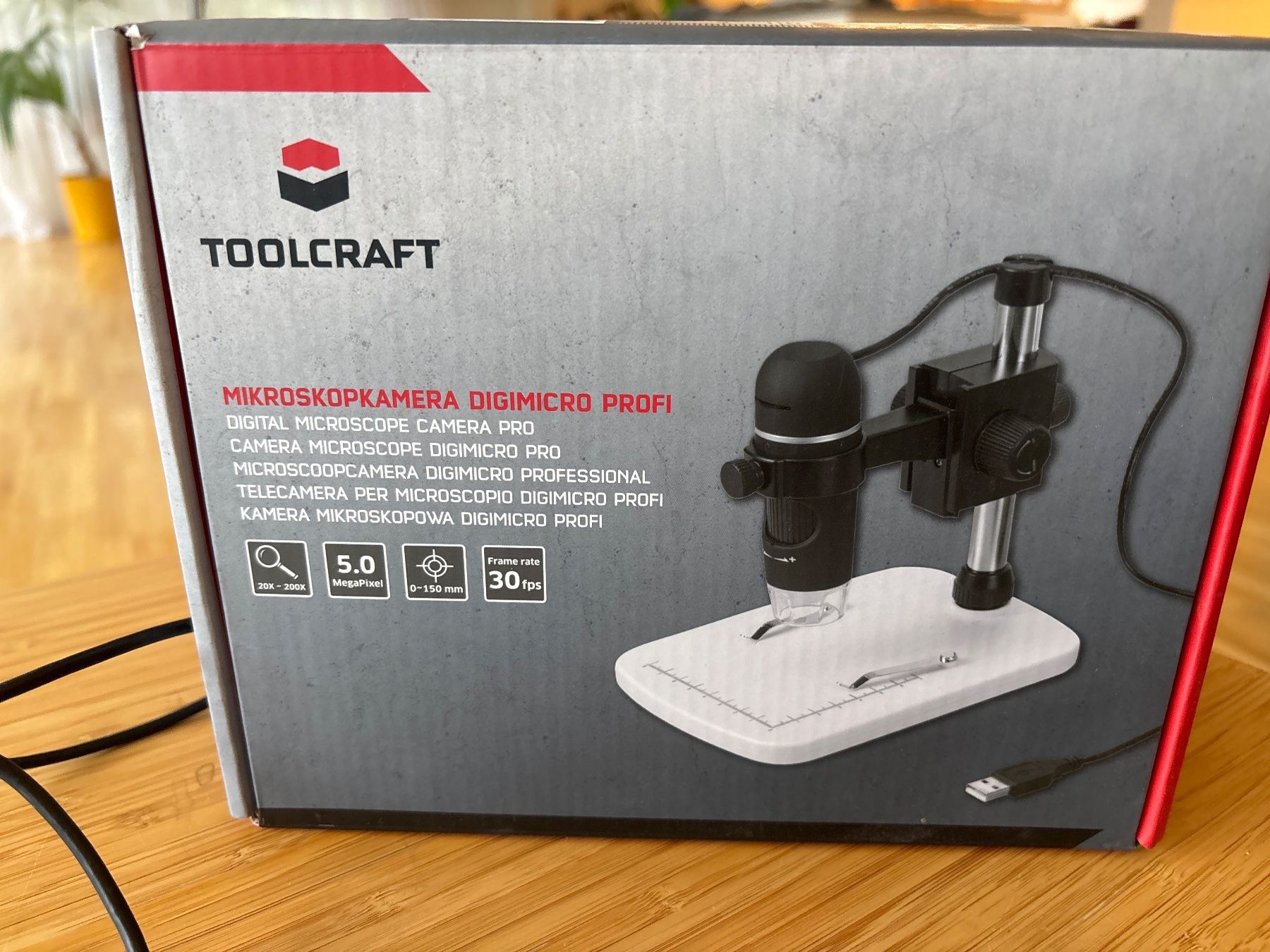 Mikroskopie: USB Mikroskop von Toolcraft – Gebraucht aus Escholzmatt von pascalrue 1