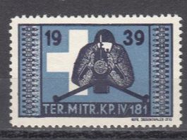 Territorial-Truppen Wi 376 ungestempelt