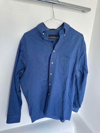 The Arrow Company blaues Hemd Herren Gr. M (32/33)