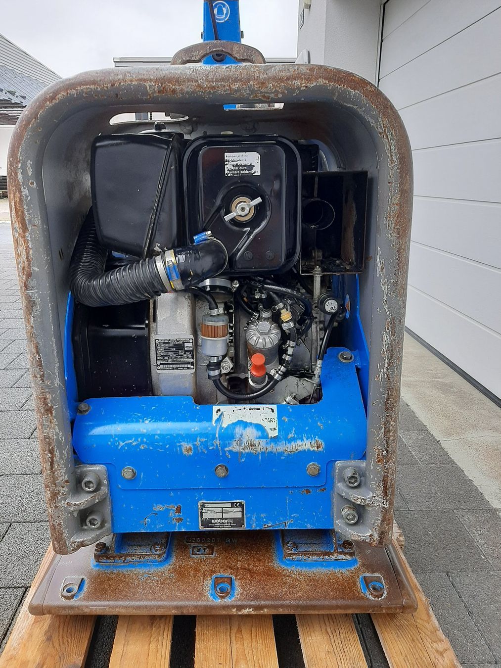 Tutte le macchine: Vibroplatte Rüttelplatte Weber Hatz Diesel – Usato da Rain venduto da Kleinmoto 3