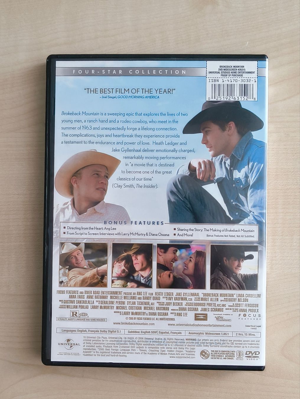 Alle DVDs: Brokeback mountain – Gebraucht aus Sion von dor_8hwv 1