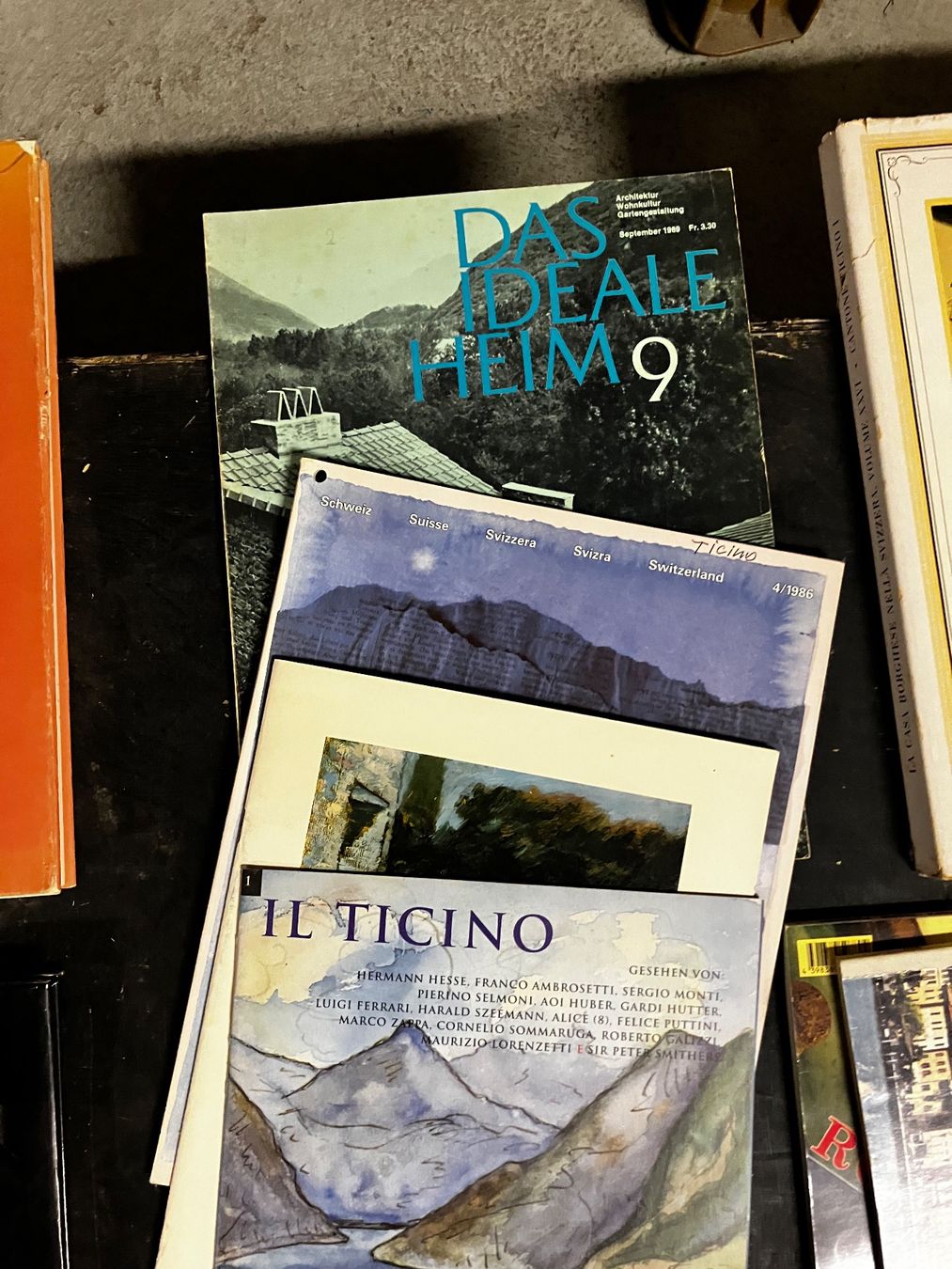 Libri: Bücher über Tessin – Usato da Zürich venduto da Ideal0 3
