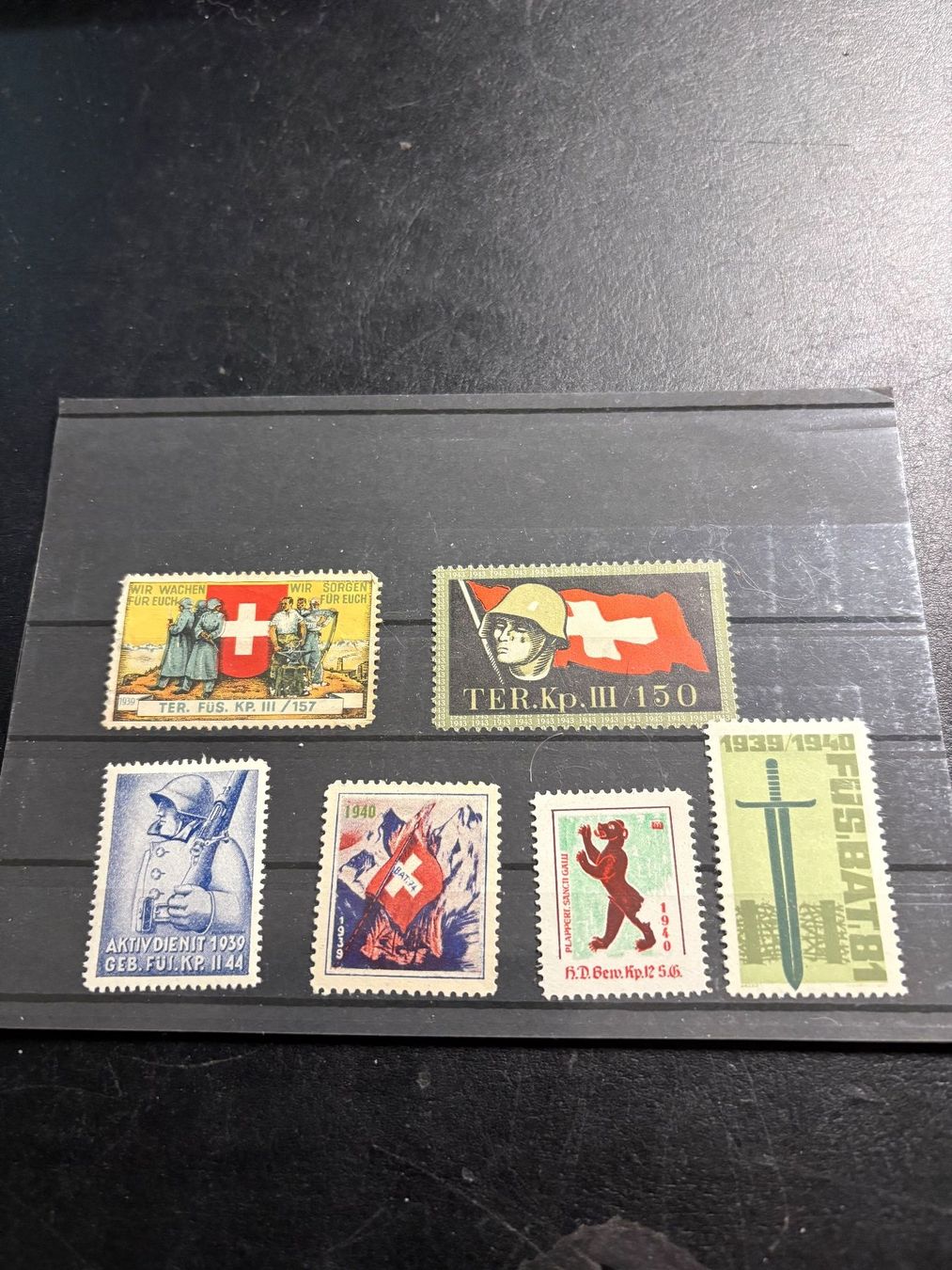Tutti i francobolli: Soldatenmarken – Usato da Herzogenbuchsee venduto da Hebu6