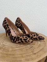 Lost Ink Leo Pumps High Heels Beige/Schwarz Gr. 37
