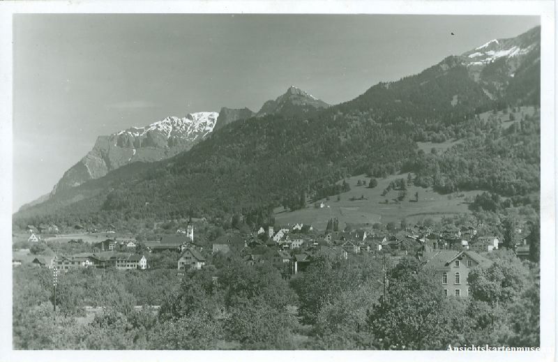 Cartoline postali: Malans - Generalansicht + 1926 – Usato da Emmenbrücke venduto da teestube