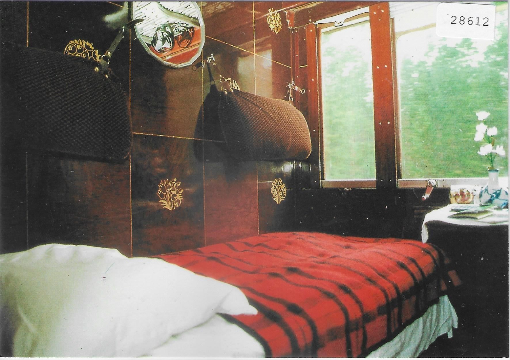 Cartoline postali: Orient Express - Schlafwagen LX 16/20 – Usato da Ettingen venduto da Kartenplanet