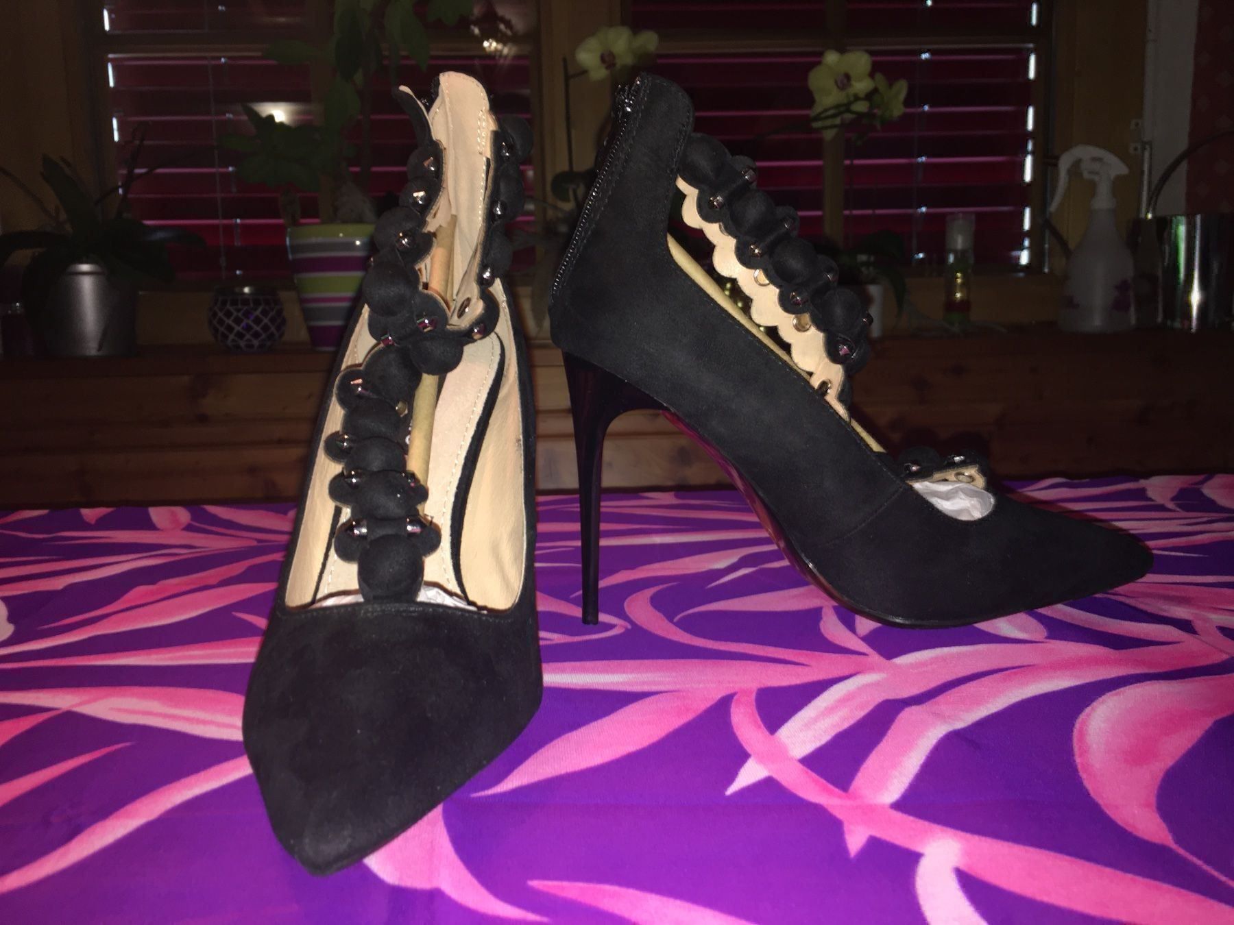 Scarpe da donna: High Heels supermauro schwarz/rot Neu – Nuovo e nell'imballaggio originale da Grächen venduto da Walterli_88 3
