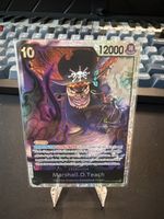 One Piece Karte - Holo Teach Blackbeard
