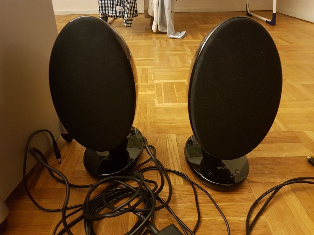 KEF EGG & Subwoofer Lautsprechersystem Kaufen auf Ricardo