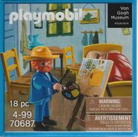 PLAYMOBIL 70687 VINCENT VAN GOGH - THE BEDROOM - VAN GOGH MU