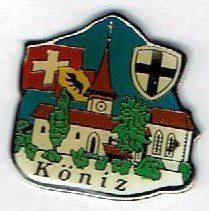Plaketten & Abzeichen: Köniz Kirche – Gebraucht aus Hinterkappelen von Schampus