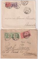 Italien 1924/25: 2 Briefe