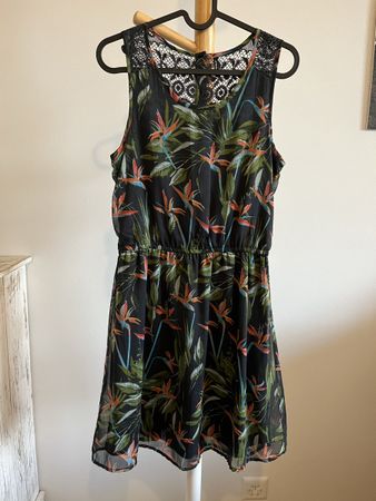 Sommerkleid Blumenmuster Only 36 S￼
