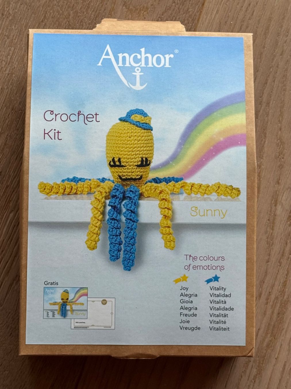 Kit bricolage: Anchor Häkelset "Sunny" neu/ovp – Nuovo e nell'imballaggio originale da Knonau venduto da Fam_Dling