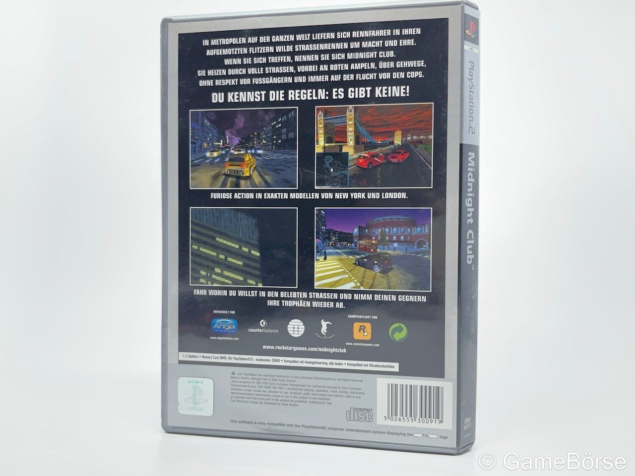Sony Giochi: PS2 Midnight Club – Usato da Stettfurt venduto da GameBoerse 1