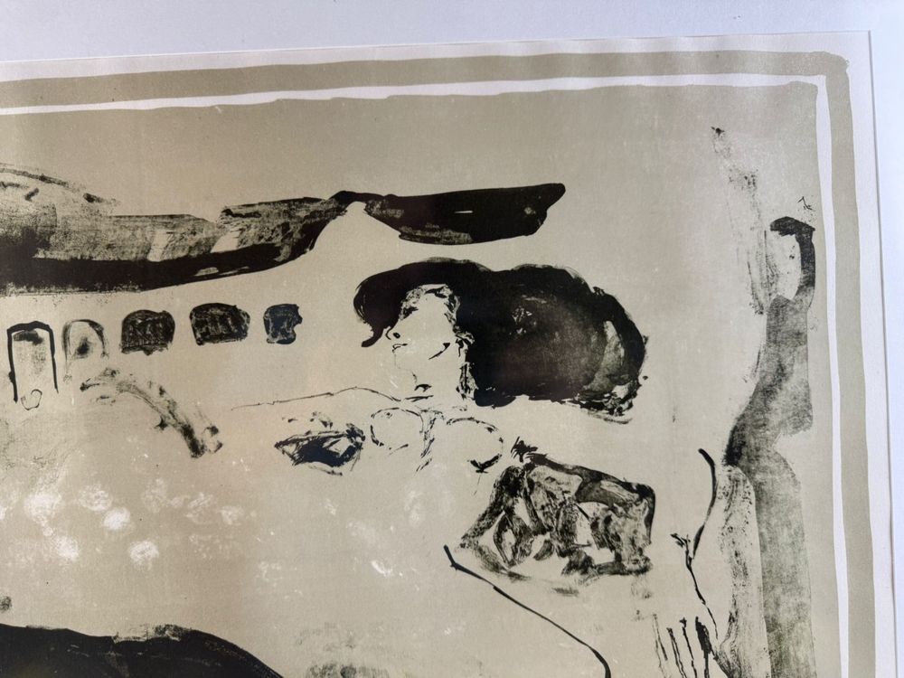 Hannes Portmann (1927 - 2007) Grosse Lithographie Hsigniert 6