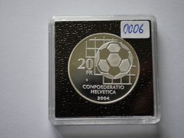 20 Franken 100 Jahre FIFA 2004 ***TOP***