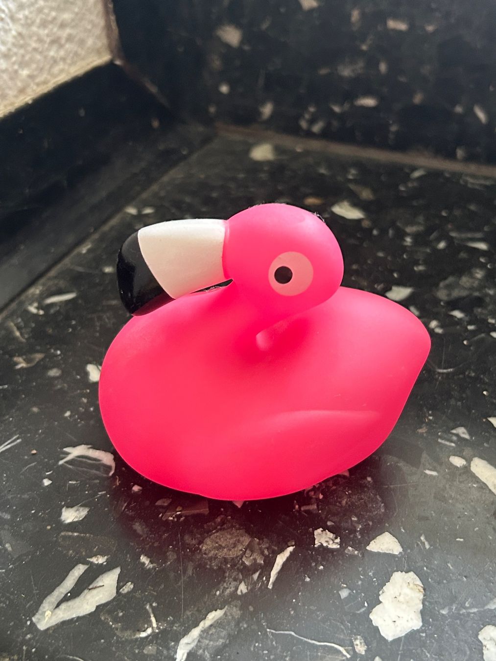 Giocattoli: Flamingo Gummiente – Nuovo e nell'imballaggio originale da Wabern venduto da belka72 1