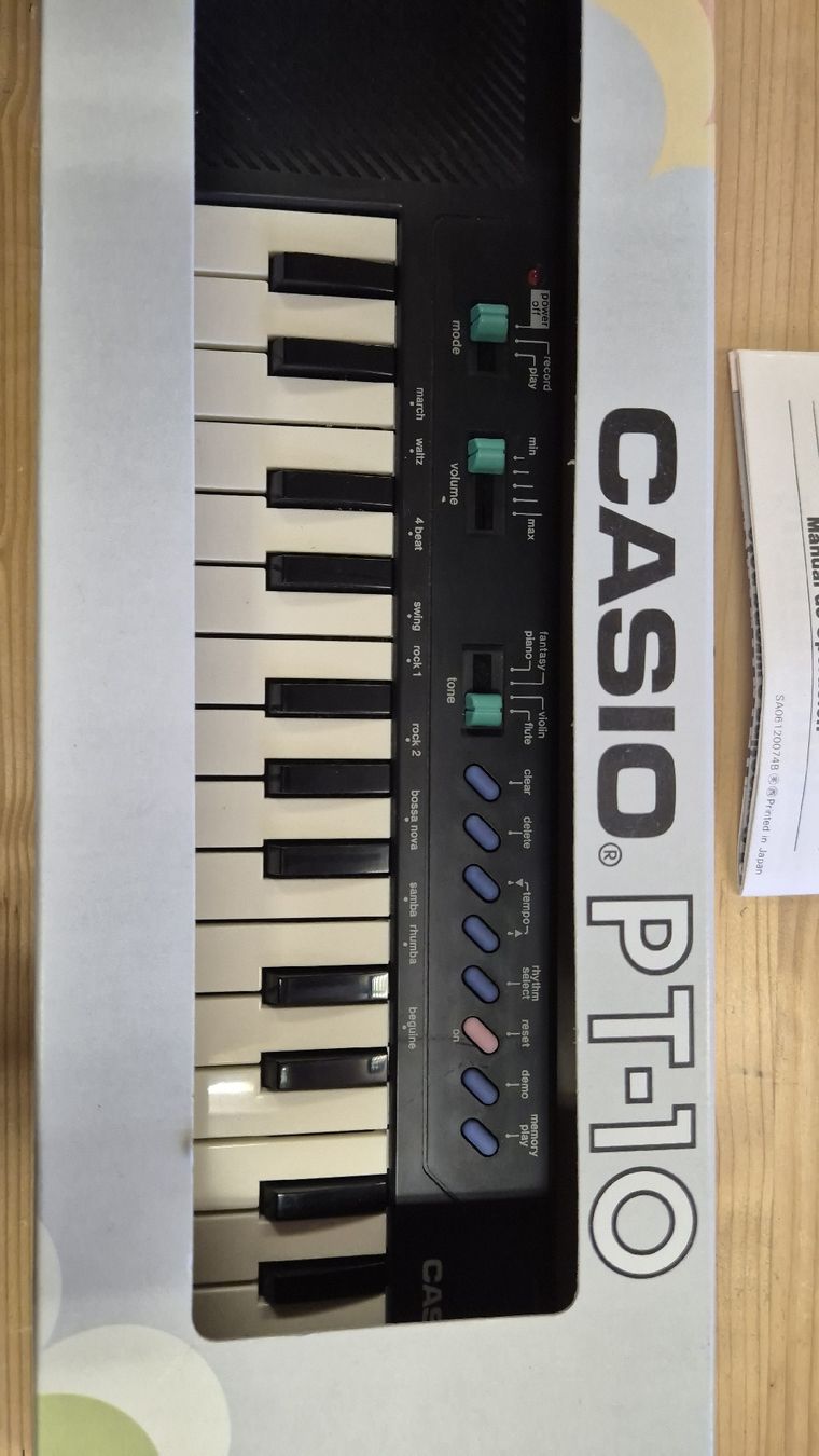 Casio Musikinstrumente: Keyboard Casio PT-10 mit Originalverpackung – Gebraucht aus Bern von rueetschit 6