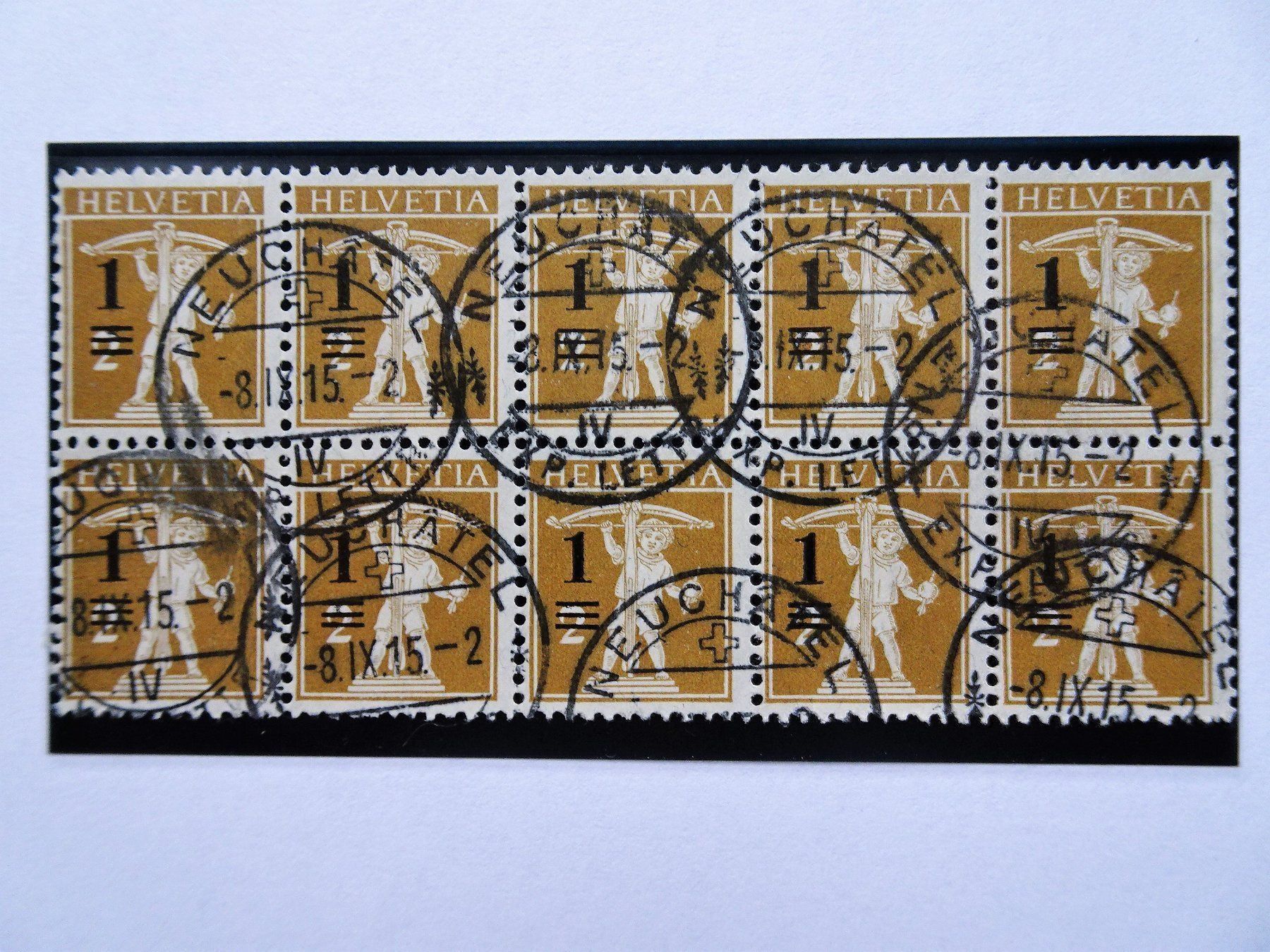 Cartoline postali: 1915 – Usato da Aadorf venduto da Chnorli-Furz