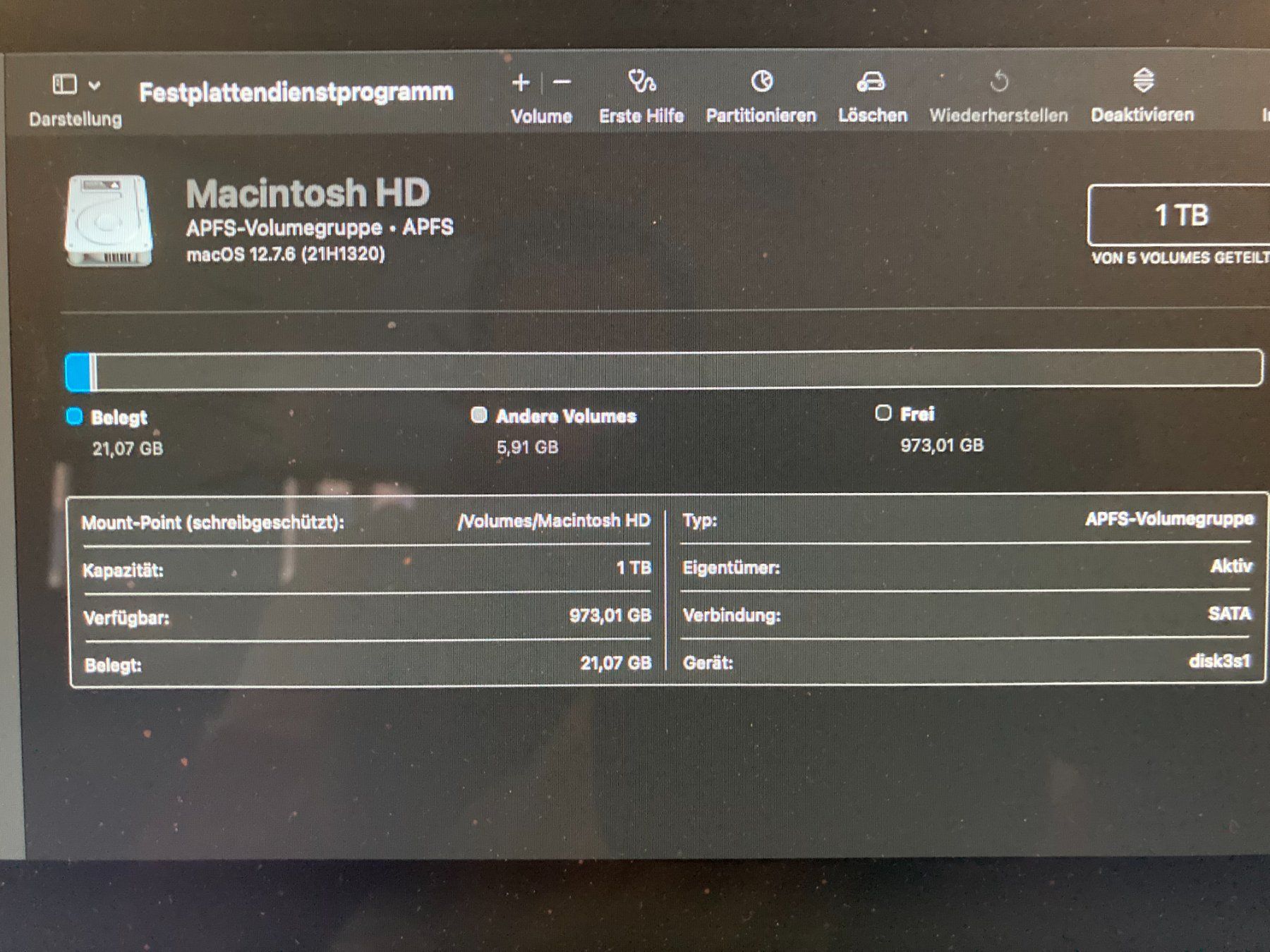 Apple PCs: Apple iMac 21.5, Version: macOS 12.7.6 Jg 2015 – Gebraucht aus Arni BE von BrummerRS 7