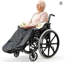 Gefütterter Rollstuhl-Schlupfsack