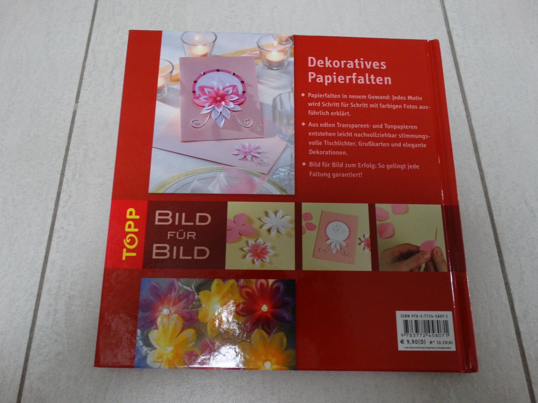 Libri: Dekoratives Papierfalten Buch – Usato da Schaffhausen venduto da manu300 1
