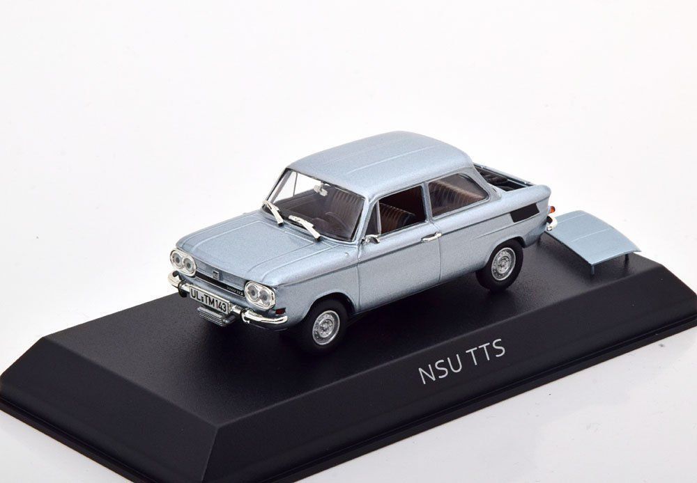 NSU Modellini d'auto: NSU TTS 1970 SILBER 1:43 NOREV – Nuovo e nell'imballaggio originale da Suhr venduto da Moebelsiralfred 2