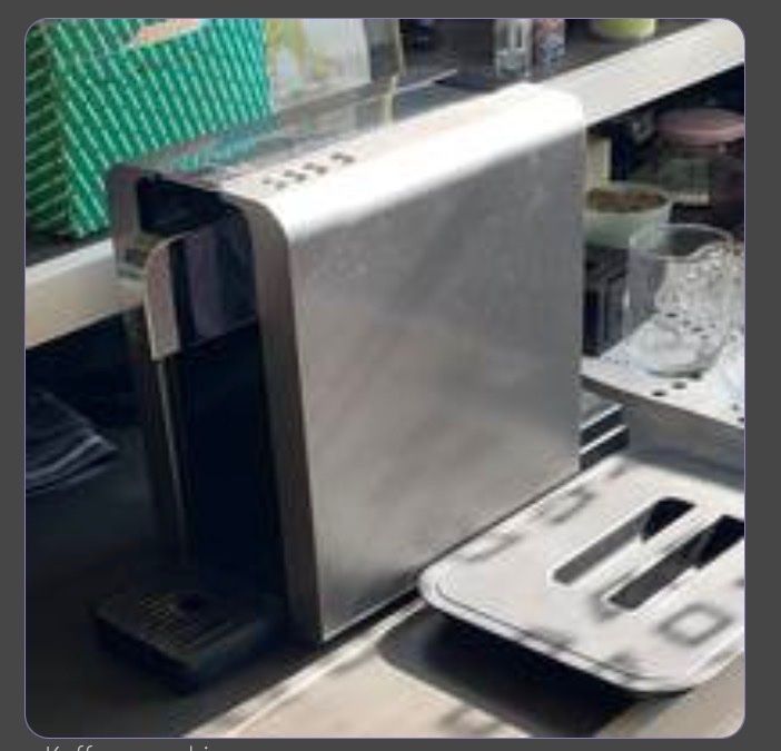 Macchine per caffè & Macchine per espresso: Kaffeemaschine Nespresso Pixie silber gebrauchter Zustand – Usato da Chur venduto da Tenorio