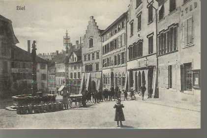 Cartoline postali: carte postale Bienne - Biel – Usato da Sorvilier venduto da carose01