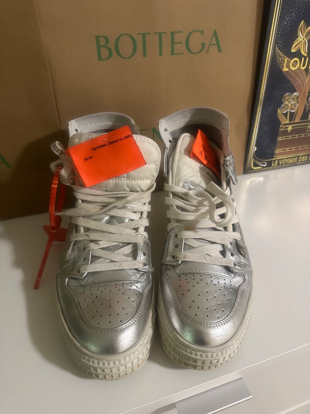 Off-White Scarpe da uomo: Off-White CUP SOLE 3.0 Sneaker Silber – Usato da Monte Carasso venduto da cilliss 1