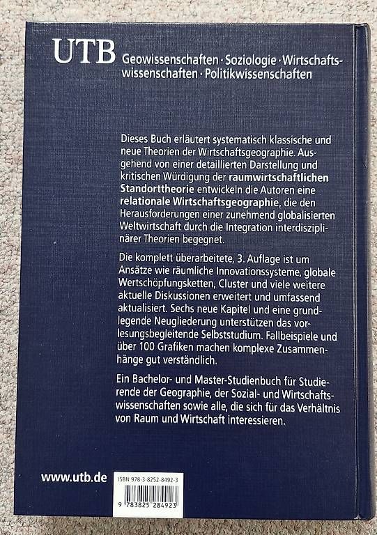 Libri: Wirtschaftsgeographie – Usato da Remetschwil venduto da Redis01 2